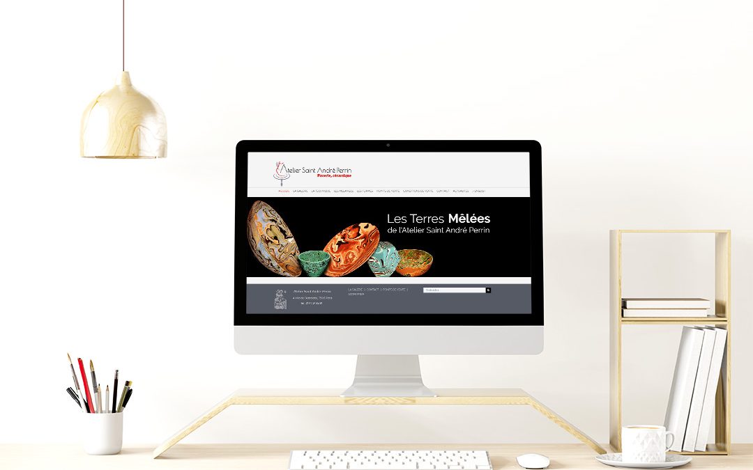 Création de site web – Atelier de céramique